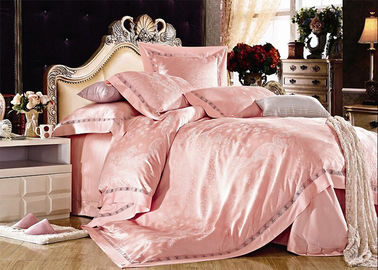 Red Elegant Satin Silk Bedding Sets Beautiful Bed Linen Pillowcase Flat Sheet