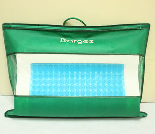 Green PPNW &amp; PVC memory foam pillow bag good quality bedding packaging
