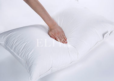 Long Shape 4 Star Washable Microfiber Hotel Comfort Pillows White Color or Customized