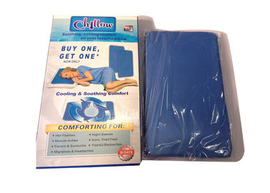 Soft  Blue Nylon+Sponge cillow cool gel pillow For hot summer
