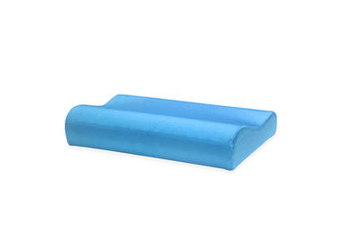 Ergonomically Kids Memory Foam Neck Pillow For Neck Pain , Blue