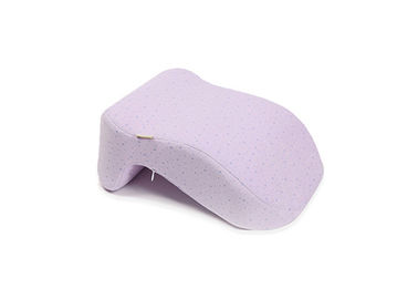 Sleep Small Memory Foam Pillow Standard Size Nap Neck Pillow In Purple