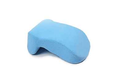 Customized Blue Sleeping Small Memory Foam Pillow for Neck 32*23*12cm