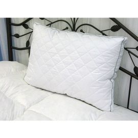 Hotel Quilted Design Polyester Neck Healthy Microfiber Pillow with Ball Fiber Filling