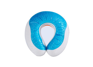 Cooling White / Customized Gel Memory Foam Pillow Comfort And Decoration Usage