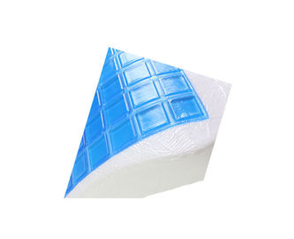 Concave Velvet Cooling Gel Memory Foam Pillow Neck , Massage Usage