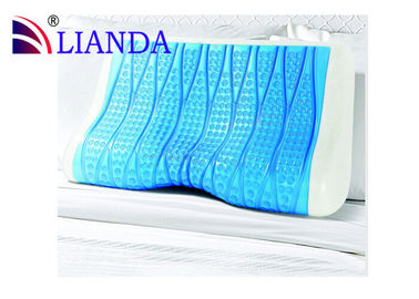 Visco-Elastic Memory Foam Pillow Cooling Gel Contour Help Deep Sleep