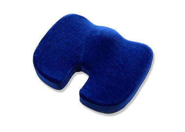 Massage Wedge Memory Foam Seat Cushions For Cars , Computer Chairs