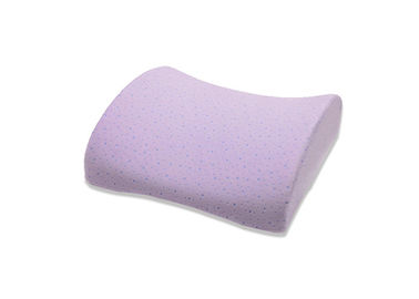 Orthopaedic Pillows Memory Foam Back Support Cushion , Purple / White / Blue