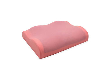Pink Eco Friendly Memory Foam Massage Pillow with Swimming Cloth Cover