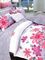 Flower Cotton Bed Set Durable Bedspreads Sets with Reactive Dyeing