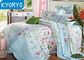 Durable Home Bedroom 4ps Cotton Bedding Sets / Floral Bedding Sets