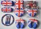 UK Flag Neck Head Pillow Car Comfort Accessories with Heart Shaped