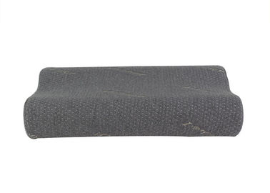 60 Density Full Size Memory Foam Pillow Customized Brown Comfort