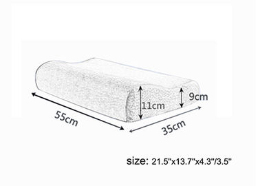 Health Care Full Size Memory Foam Pillow / Standard Size Memory Foam Pillow