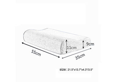 Zero Pressure Memory Foam Neck Pillow , Queen Size Memory Foam Pillow