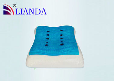 Bamboo Fiber Memory Foam Sleep Pillow With Cool Gel , Lux Living Gel Pillow