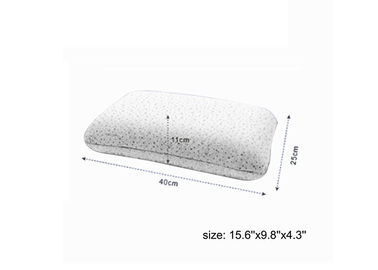 Comfortable Visco Elastic Memory Foam Pillow Travel Size for Sleeping