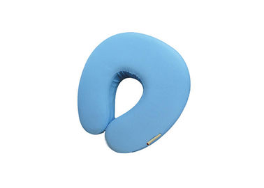 Professional Blue Portable Soft Small Memory Foam Pillow for Travel