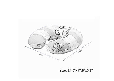 Velvet Natural Small Memory Foam Pillow , Baby Feeding Pillow U Shaped