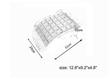60 Density / Handmade Cooling Gel Memory Foam Pillow , Space Memory Foam