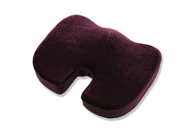 Anti Decubitus Memory Foam Floor Cushion , Memory Foam Office Chair Cushion