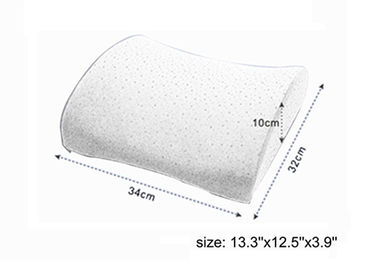 Orthopedic Lumbar Support Memory Foam Back Cushion for Car Seat / Chairs