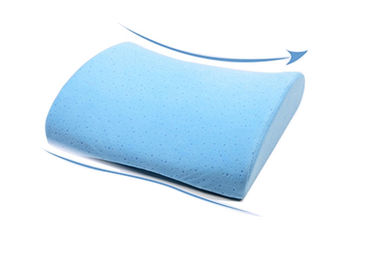 Orthopaedic Pillows Memory Foam Back Support Cushion , Purple / White / Blue