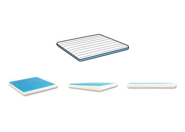 Breathable Seat Cushion for Wheelchair , Cooling Gel Car Seat Cushion