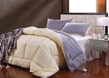 Contemporary White Silk Bedding Sets Quilt Pillowcase Customized