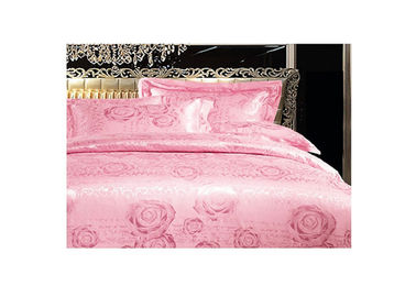 Pink Quilt Bedding Sets Tencel Bedding King Size Queen Size Custom Made