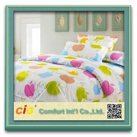 100% Cotton Fashion Bedding Sheets , Color fastness 4.