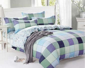 Full Size / Twin Size Printed Home Bed Sheet Sets , Luxury President Suite Bedding Set