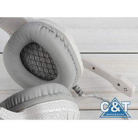 Over-Ear Stereo Headphone or Earphone Built-in Mic LED Light For Games