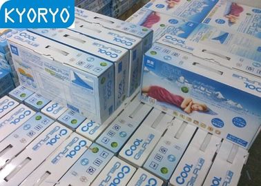 Blue Resilient Recyclable Cooling Gel Bed Pad Comfortable Square